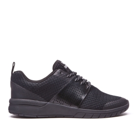 Supra SCISSOR Lave Sneakers Dame Svart/Svart | NO-28302